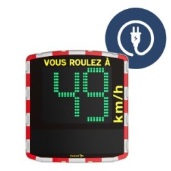 Indicator afisare viteza radar incorporat alimentare electrica Semn de avertizare alte pericole